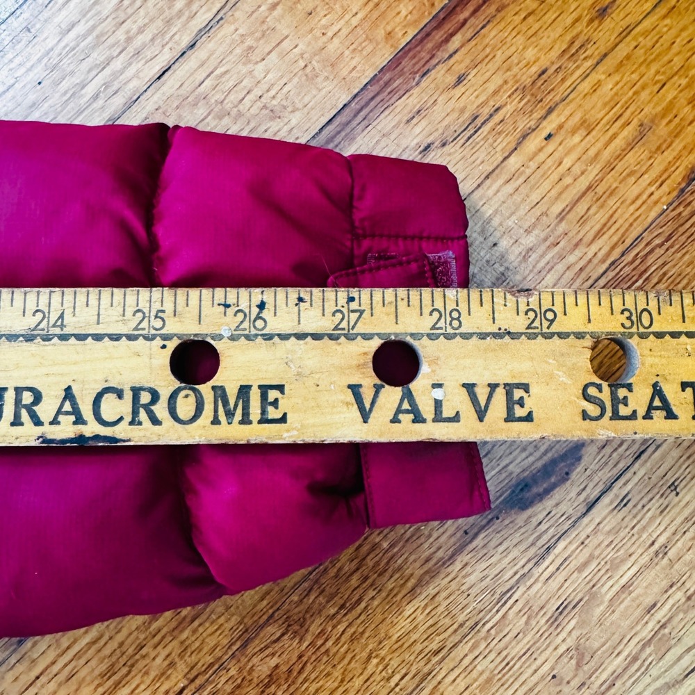 L.L.Bean Women's Puffer Jacket Fuchsia Insulated Full Zip Size Medium - Picture 5 of 7